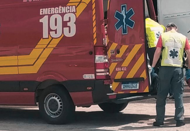 Motociclista morre em grave acidente na SC-285 – Imagem: reprodução
