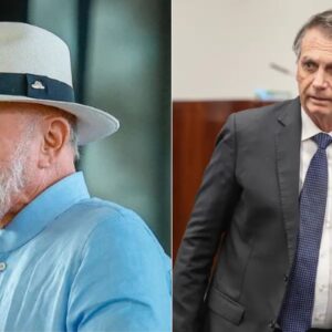 Lula diz que Bolsonaro estava 'quase se borrando' durante depoimento no STF. -  Foto: Ricardo Stuckert/Valter Campanato/Agência Brasil
