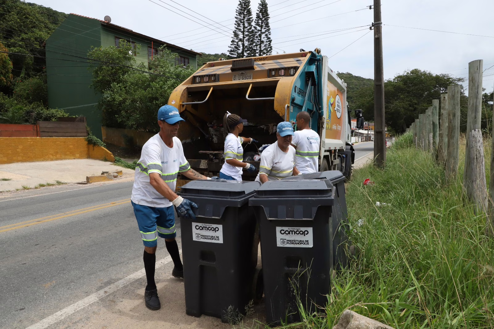 Florianópolis abre processo seletivo para garis e motoristas. – Foto: PMF/Reprodução