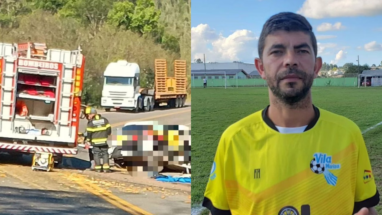 Homem morre em colisão fatal na SC-446 | Foto: Portal Engeplus | Reprodução