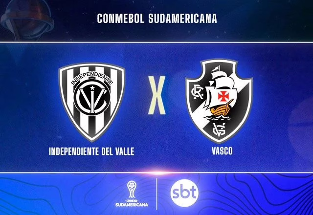 Independiente del Valle x Vasco: tudo sobre o confronto pela Sul-Americana 2025. – Foto: SBT Esportes/Reprodução