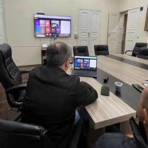 Reunião sobre a adesão do programa Casa Catarina | Foto: divulgação