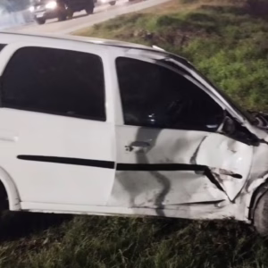 Condutor suspeito de embriaguez foge após bater carro  | Foto: PMRv Serra