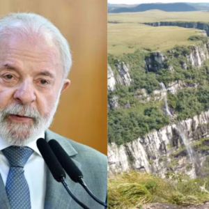 'Me comoveu profundamente' diz Lula sobre morte de menina que caiu em cânion no RS . | Foto: reprodução. 