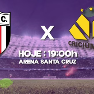 Criciúma visita o Botafogo-SP em duelo direto na Série B 2025 | Foto: Reprodução SCC SBT