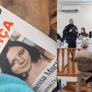 Enforcada com barbante, jovem teve corpo queimado e enterrado; trio é condenado - Imagem: reprodução/ MPSC