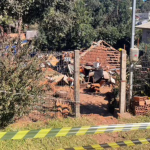 URGENTE: casa desaba e homem morre soterrado no RS | Foto: Rádio Tapejara/Reprodução