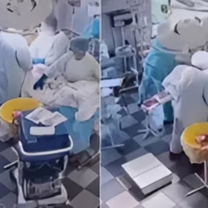 Vídeo mostra médicos segurando paciente durante terremoto na Rússia - Imagem: reprodução/X