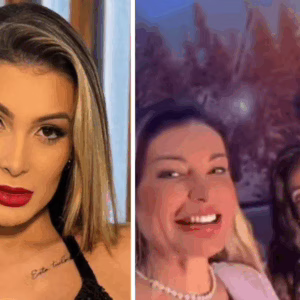 Influenciadora grava conteúdo adulto com o pai e a ex-sogra - Imagem: redes sociais
