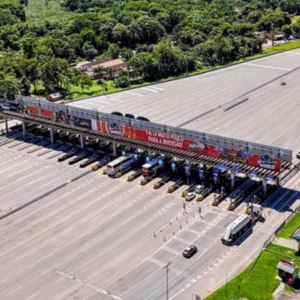 Reajuste no pedágio na BR-101 começa nesta quarta-feira; veja valores | Foto: Arteris/Reprodução