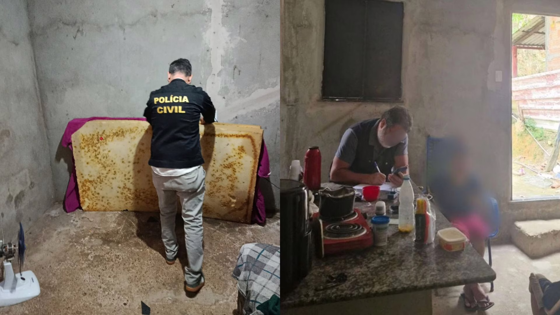 Pai é preso após dizer que queria casar e engravidar filha de 10 anos. – Foto: Metrópoles/Polícia Civil/Reprodução