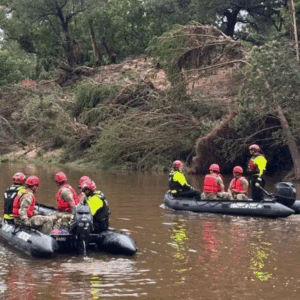 Guarda Nacional do Texas em operação de resgate | Reprodução