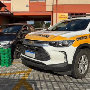 Polícia apreende mais de 120 kg de maconha e prende dois homens em Lages | Foto: PMRv Serra