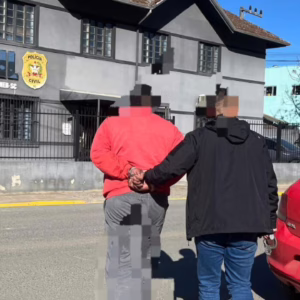 Polícia prende homem condenado por estupro de vulnerável em Alfredo Wagner | Foto: divulgação/PCSC