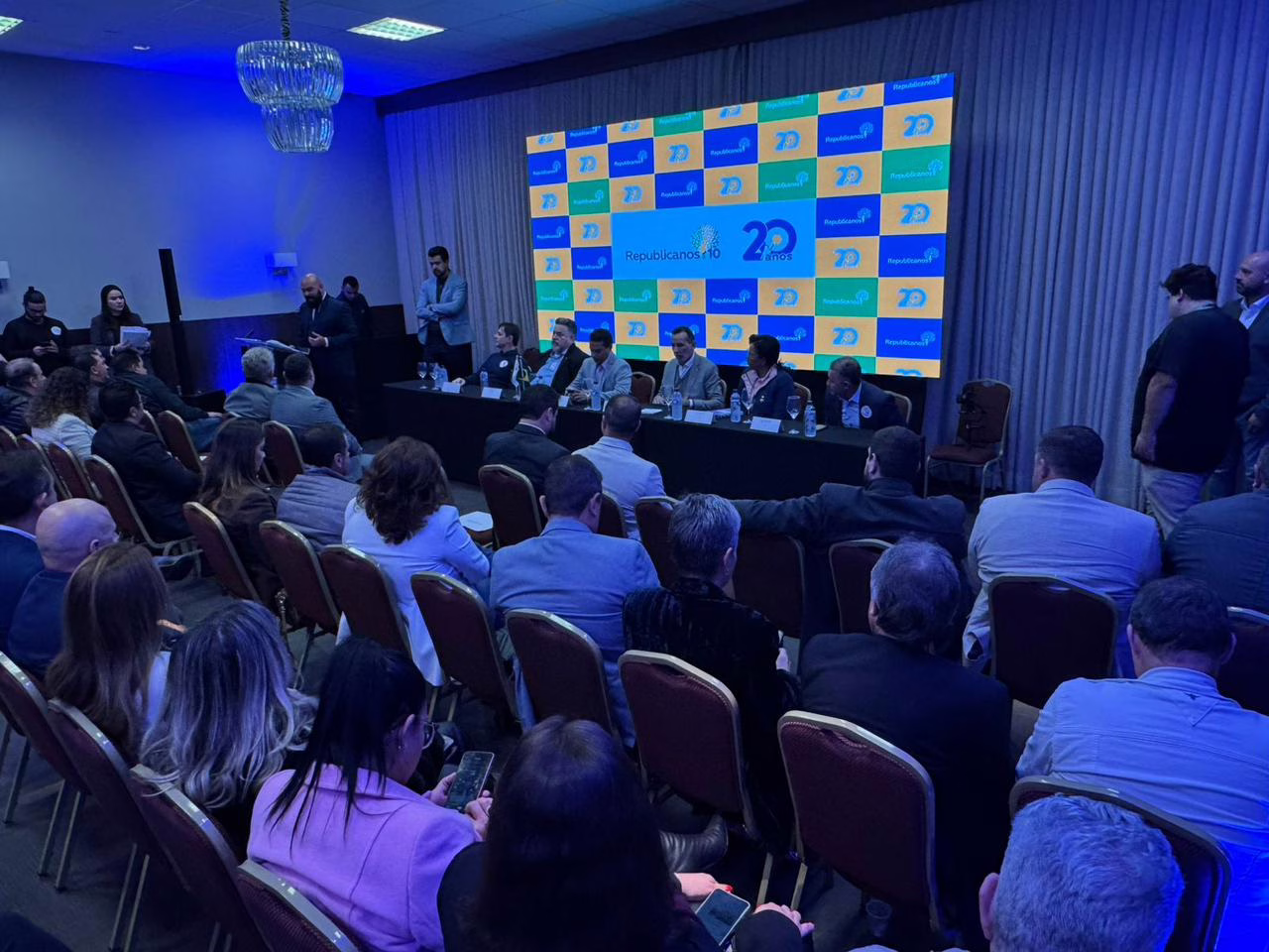 Republicanos projeta crescimento nas eleições de 2026 em SC. – Foto: Reprodução/Republicanos