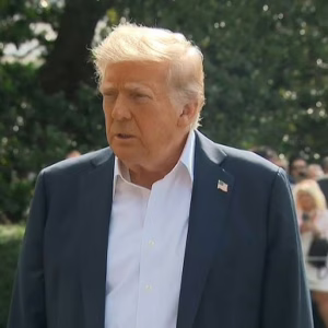 Donald Trump em pronunciamento nesta manhã (11) | Imagem: Reprodução
