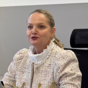 A procuradora-geral de Justiça, Vanessa Cavallazzi, avalia os primeiros 100 dias de gestão. Roberto Azevedo/SCC10