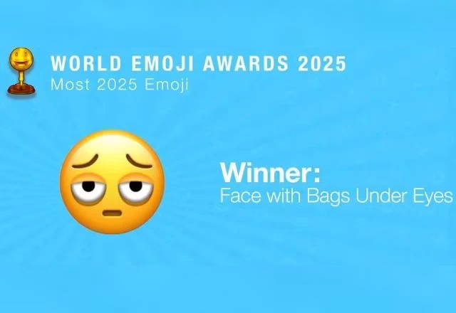 Votação popular define o emoji mais simbólico de 2025 | Foto: Reprodução/Emojipedia 
