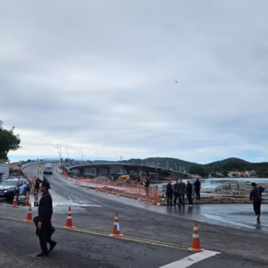 Nova ponte da Lagoa da Conceição é parcialmente liberada em Florianópolis | Sofia Gonzalez SCC10