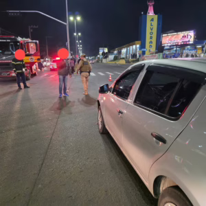 Idoso é atropelado e fica gravemente ferido em Lages | Foto: 5º BBM