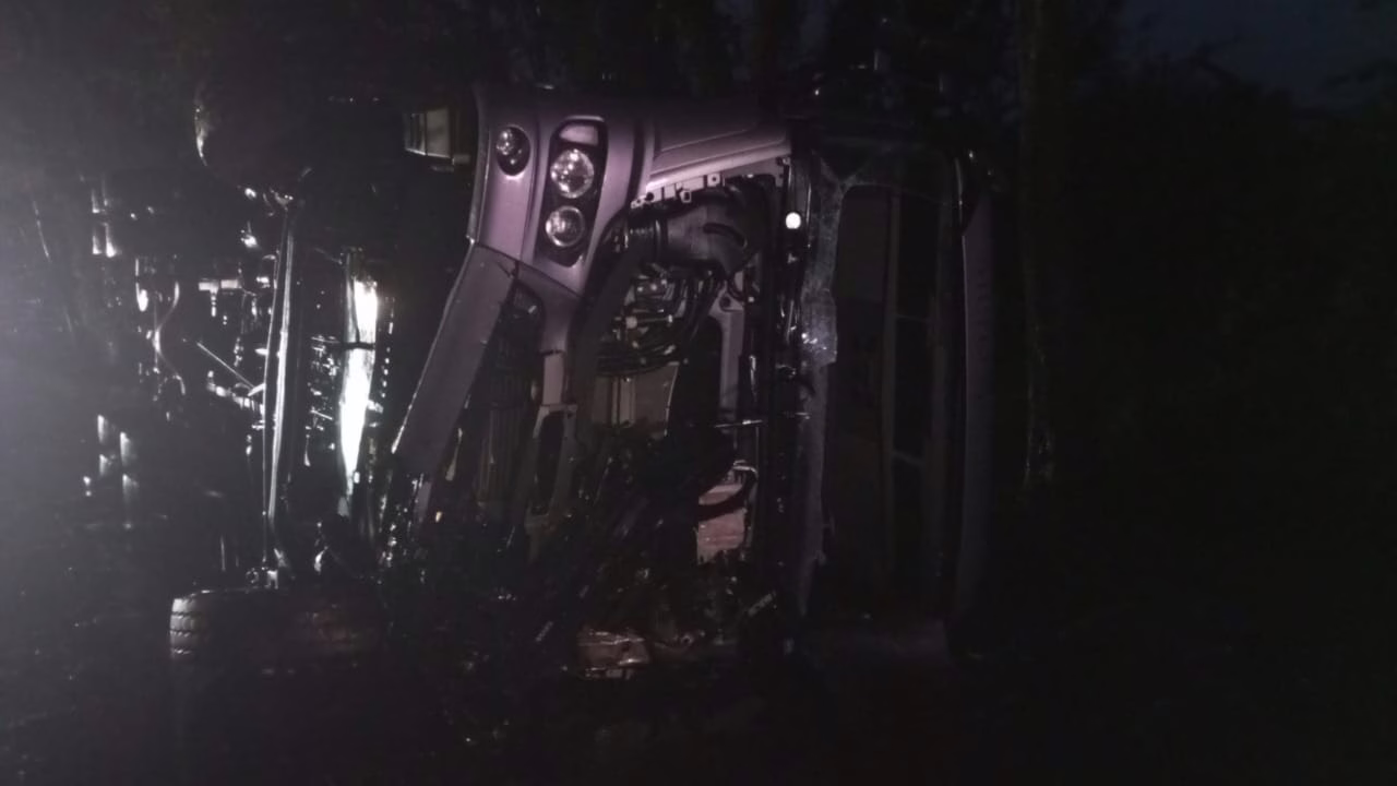 Imagens fortes! Morre terceira vítima de grave acidente na BR-282 em SC