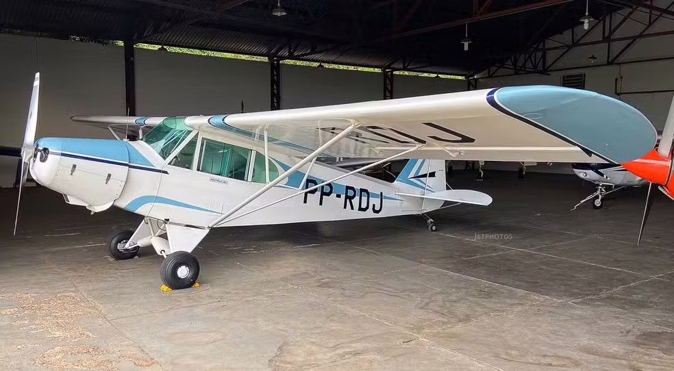 Avião de pequeno porte cai em São José do Rio Preto e deixa dois mortos. - Foto: Reprodução/SBT News