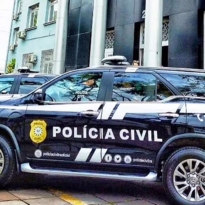 Agressor de escola de Estação presta depoimento na polícia. | Foto: reprodução. 