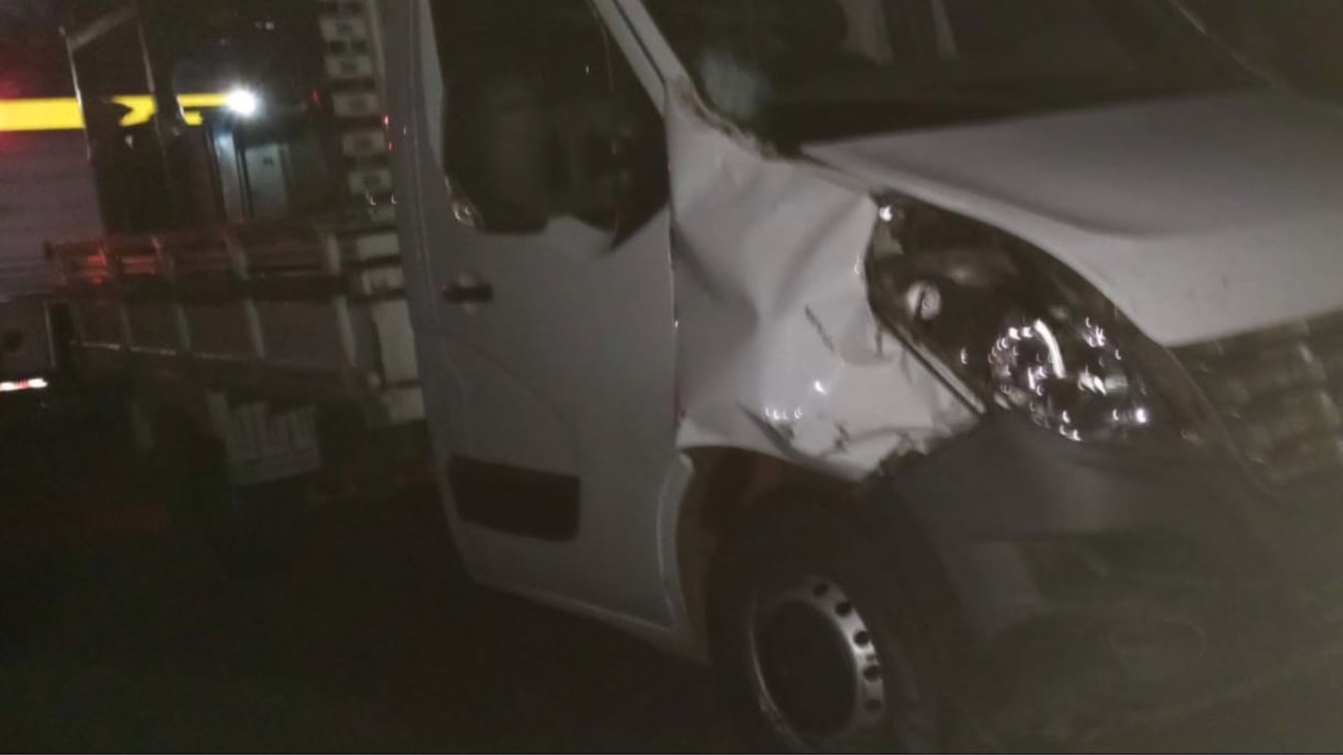 Homem morre após atropelamento na BR-282 em SC | Foto: CBMSC/Reprodução