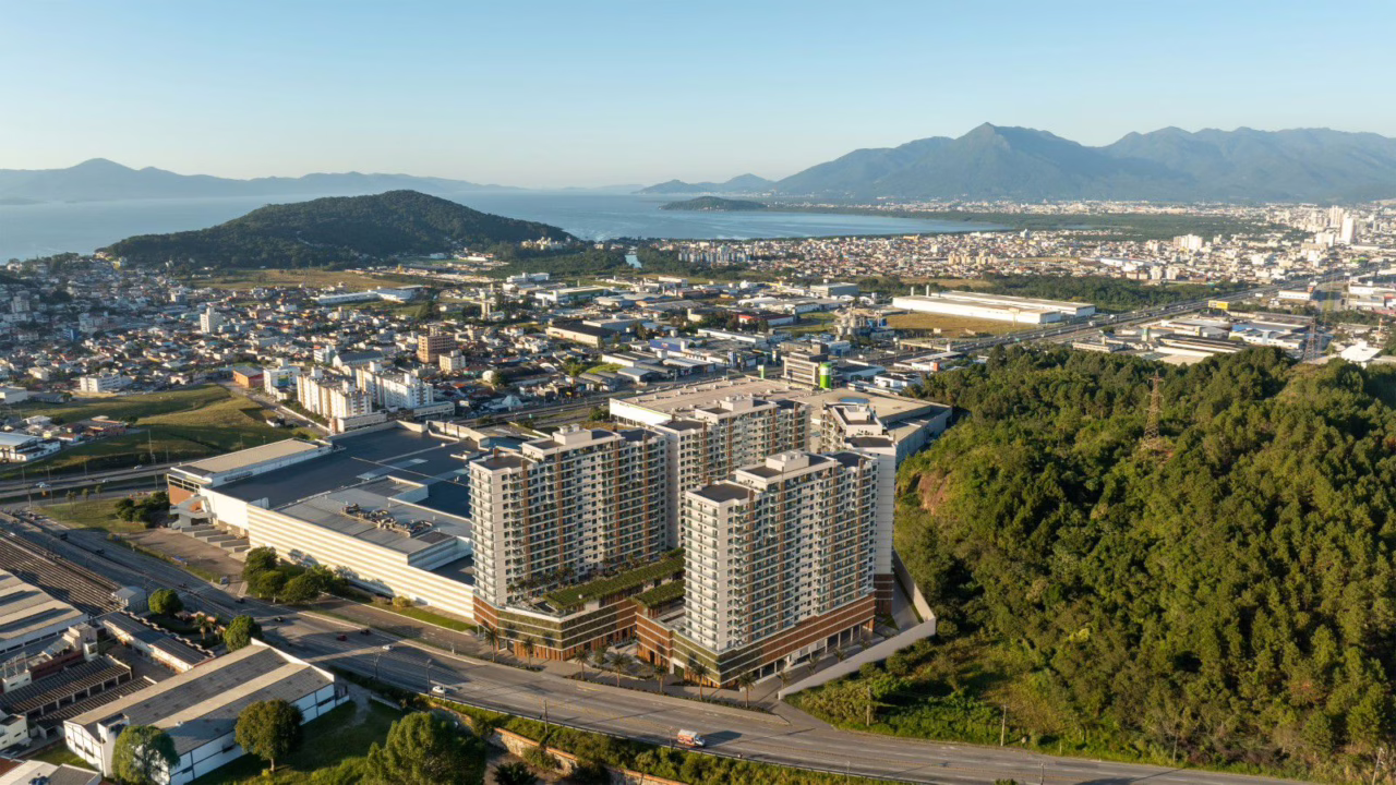 Residencial terá acesso exclusivo ao Continente Shopping. - Foto: AJ Realty/Reprodução