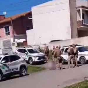 Assalto a farmácia resulta em dois suspeitos presos em Lages | Reprodução