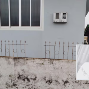 Homem morre ao cair de telhado e ser perfurado por grade em SC - Imagem: redes sociais