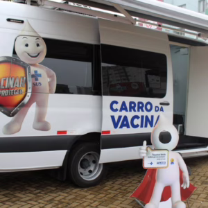 Carro da Vacina de Lages divulga calendário para setembro | Foto: Silvana Mateus e Fábio Pavan