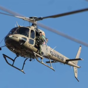 Helicóptero Águia 4 de Lages está inoperante por problemas técnicos | Foto: 5ª Cia BAPM Lages | Reprodução