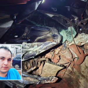 Identificado motorista que morreu ao bater de frente com caminhão na SC-480 | Foto: PMRv/Redes Sociais/Reprodução
