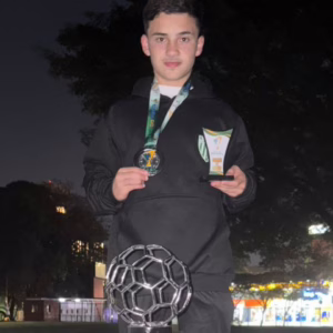 Jovem talento de Bocaina do Sul se destaca no futsal nacional | Foto; Divulgação