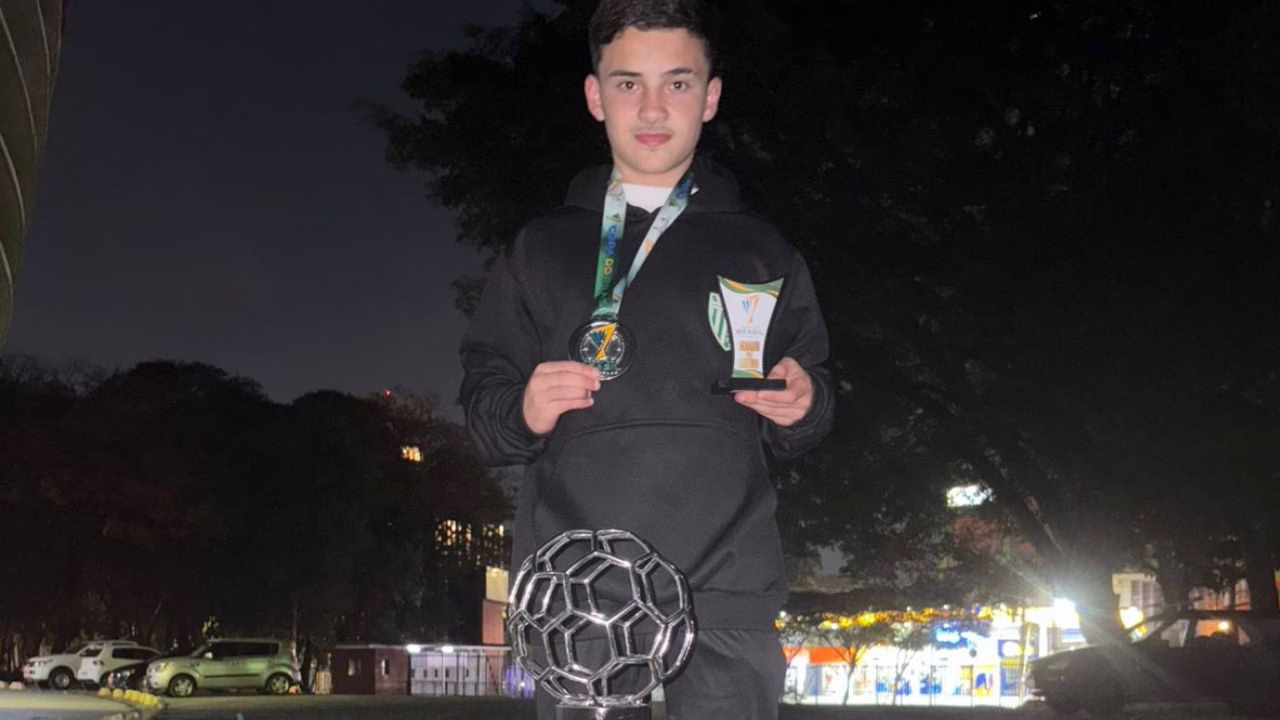 Jovem talento de Bocaina do Sul se destaca no futsal nacional | Foto; Divulgação