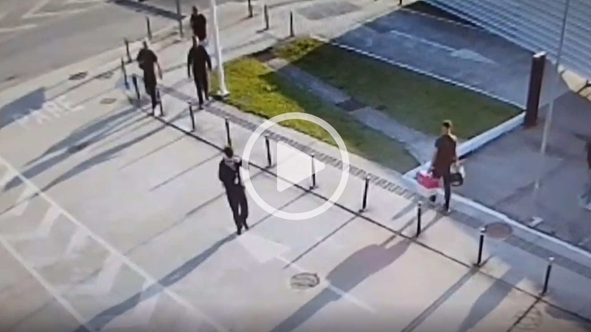 VÍDEO: homem é preso após abandonar cachorro no Aeroporto de Florianópolis | Foto: reprodução/ câmeras de segurança. 