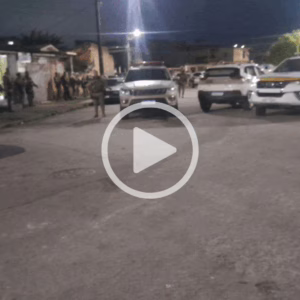 VÍDEO: suspeito armado morre em confronto com a PM em Florianópolis | Imagem: Divulgação 