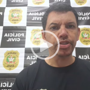 VÍDEO: Polícia Civil prende casal suspeito de homicídio em SC | Foto: divulgação PCSC