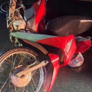 Motociclista morre após ser atropelado por carro na SC-283 | Imagem: PMRv/Reprodução