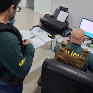Operação do GAECO investiga corrupção em contratos de asfalto em SC | Imagem: MPSC/Reprodução