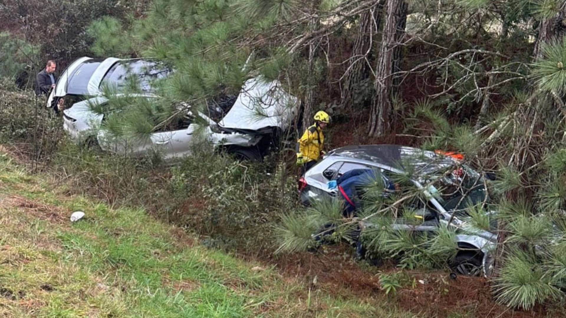 Mulher morre em grave acidente com carro de luxo na BR-282 em SC | Foto: Redes sociais/Reprodução