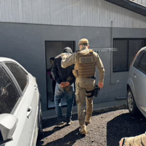 Suspeito de tentativa de feminicídio é preso após mais de 30 horas de buscas no Oeste de SC | Foto: Christian Losch /Cedido