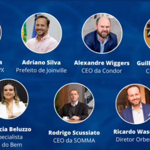 Joinville recebe encontro do LIDE SC com grandes nomes do empreendedorismo | Foto: divulgação. 