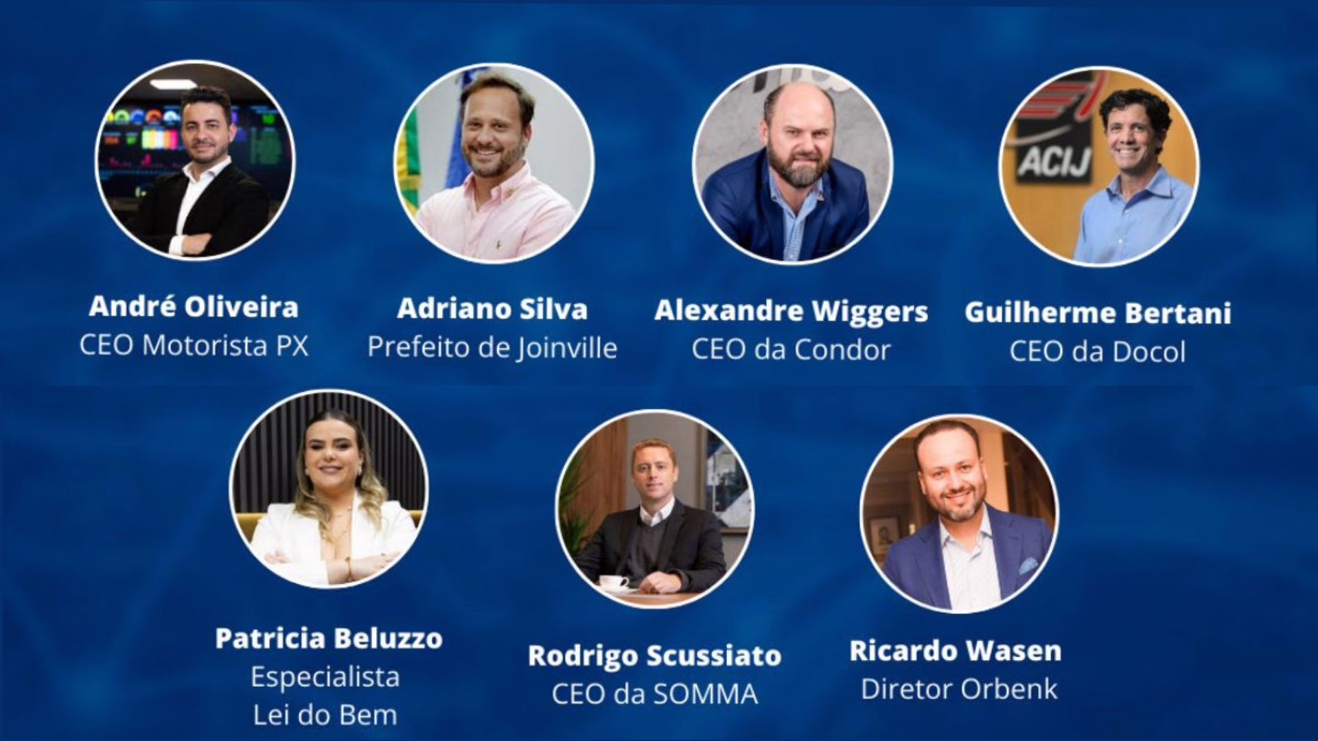 Joinville recebe encontro do LIDE SC com grandes nomes do empreendedorismo | Foto: divulgação. 