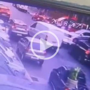 VÍDEO: veja o momento em que homem foi baleado com três tiros em São José | Foto: reprodução. 