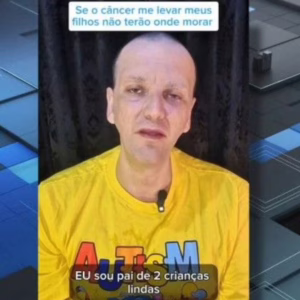 Homem arrecada R$ 300 mil se passando por paciente terminal e policial - Imagem: reprodução/ SBT News