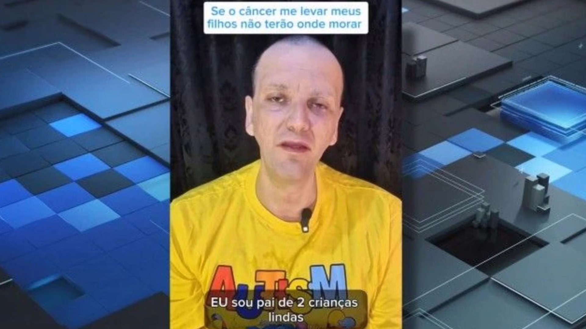 Homem arrecada R$ 300 mil se passando por paciente terminal e policial – Imagem: reprodução/ SBT News
