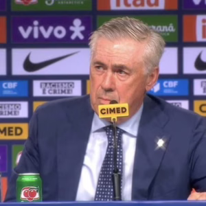 Ancelotti faz segunda convocação na Seleção Brasileira; Neymar e Vini Jr. ficam fora. Foto: Reprodução CBF TV