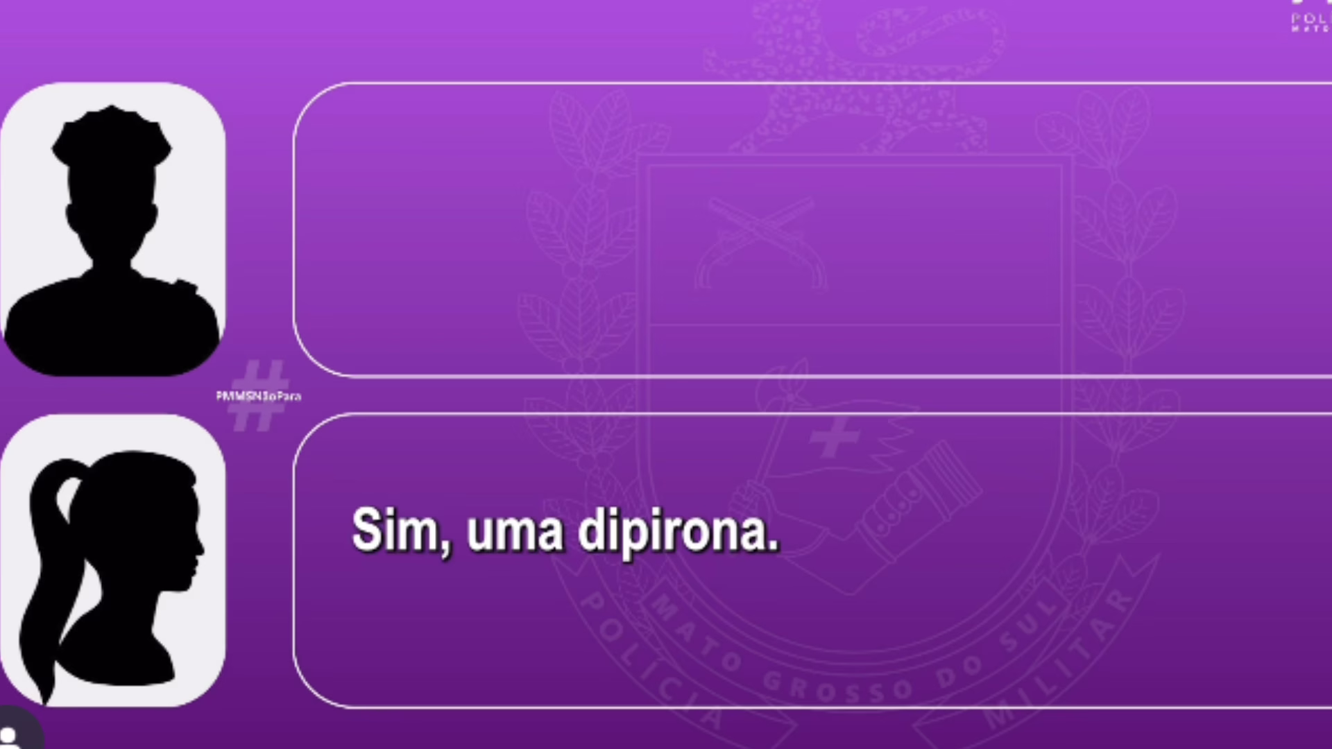 Mulher é resgatada de violência doméstica após pedir “dipirona” em ligação para a polícia – Imagem: redes sociais